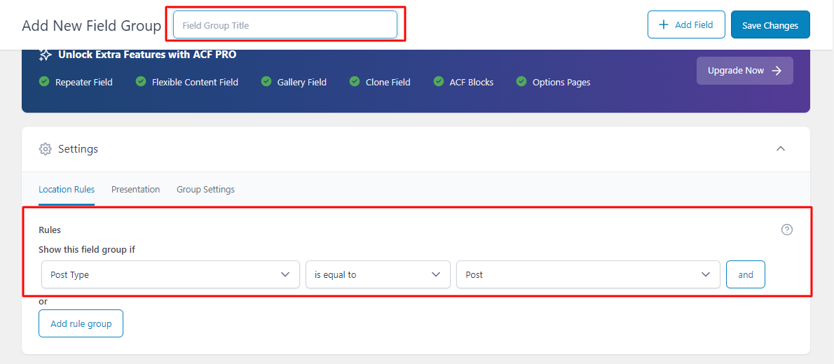 Advanced Custom Fields in WordPress: Extending Functionality - TezHost