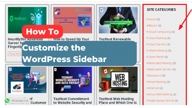 How-to-customize-WordPress-sidebar