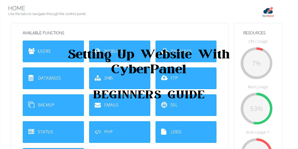 Setting up Your Website with CyberPanel: A Step-by-Step Guide
