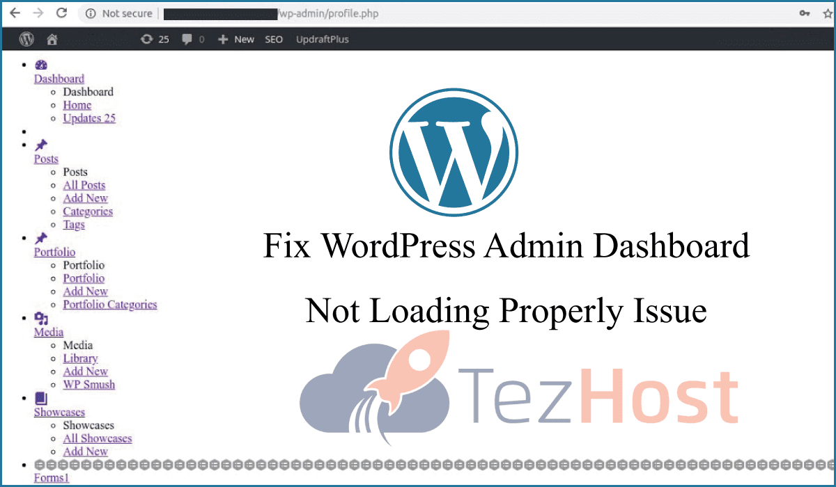 Ways to Fix WordPress Admin Dashboard not loading Properly issue