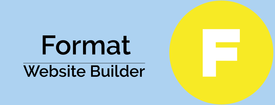 An Image featuring Format Website Builder logo with text Format Website Builder