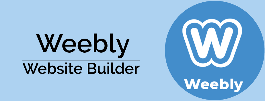An Image featuring Weebly logo with text Weebly Website Builder