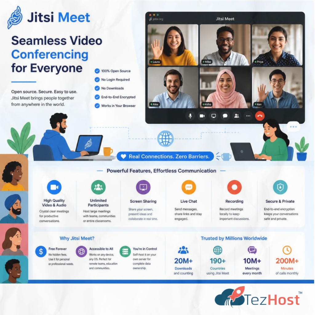 What Is Jitsi Meet
why choose jitsi meet for video conferencing