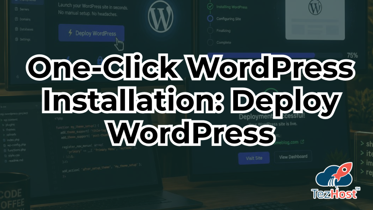 One-Click WordPress Installation