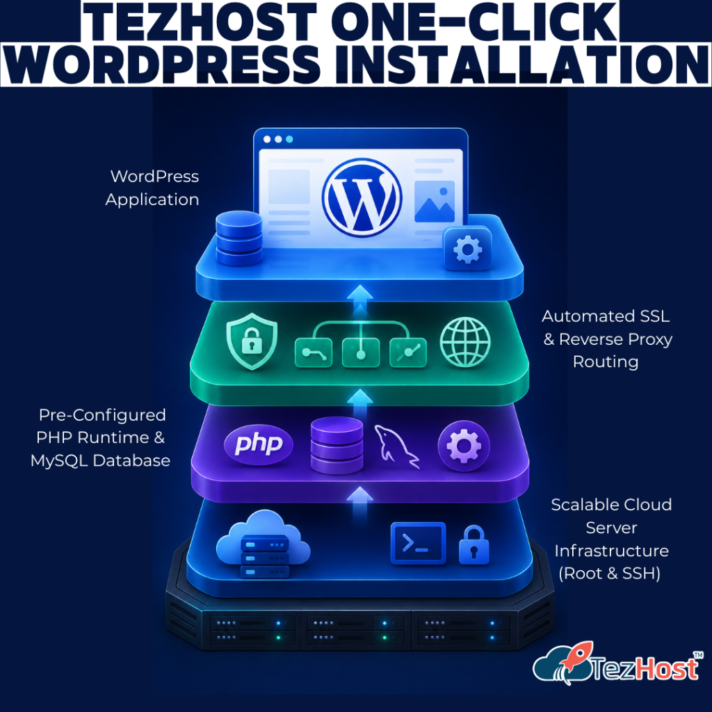 One-Click WordPress Installation