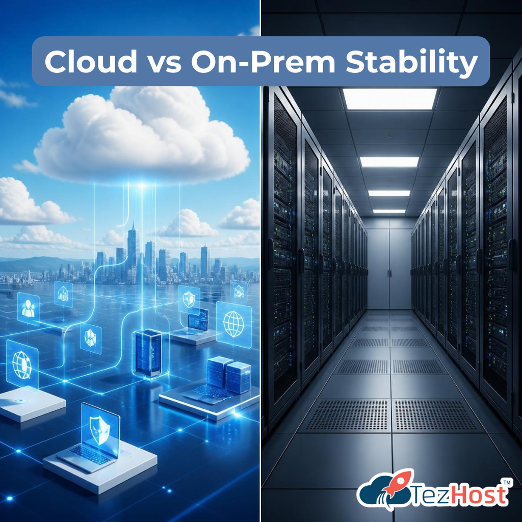 Cloud vs On-Premise
TezHost
cloud server
VPS
Virtual Private Server
Web Hosting