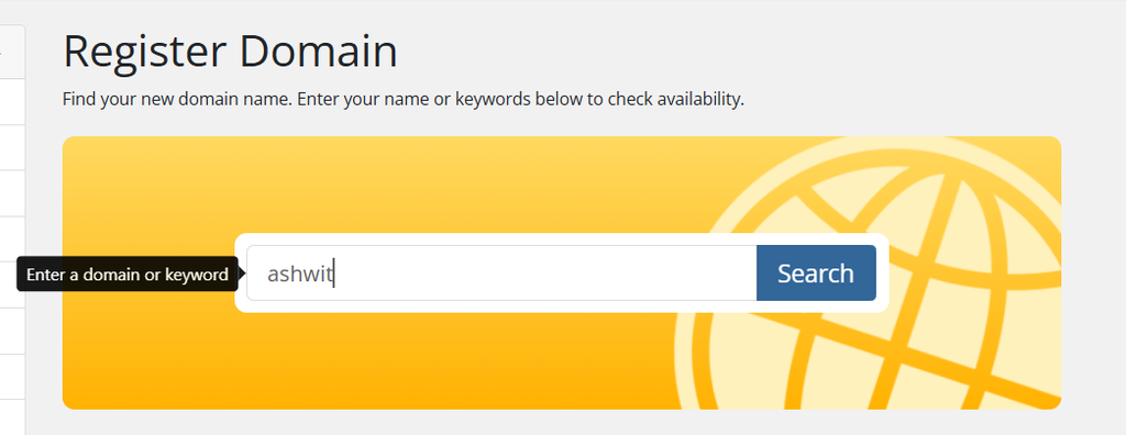 Register Domain Name
domain registration
tezhost