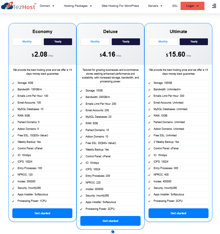 Cloud vs On-Premise
TezHost
cloud server
VPS
Virtual Private Server
Web Hosting