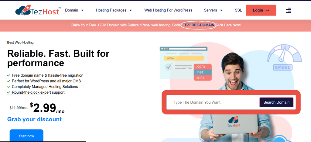 Cheap Web Hosting
TezHost
