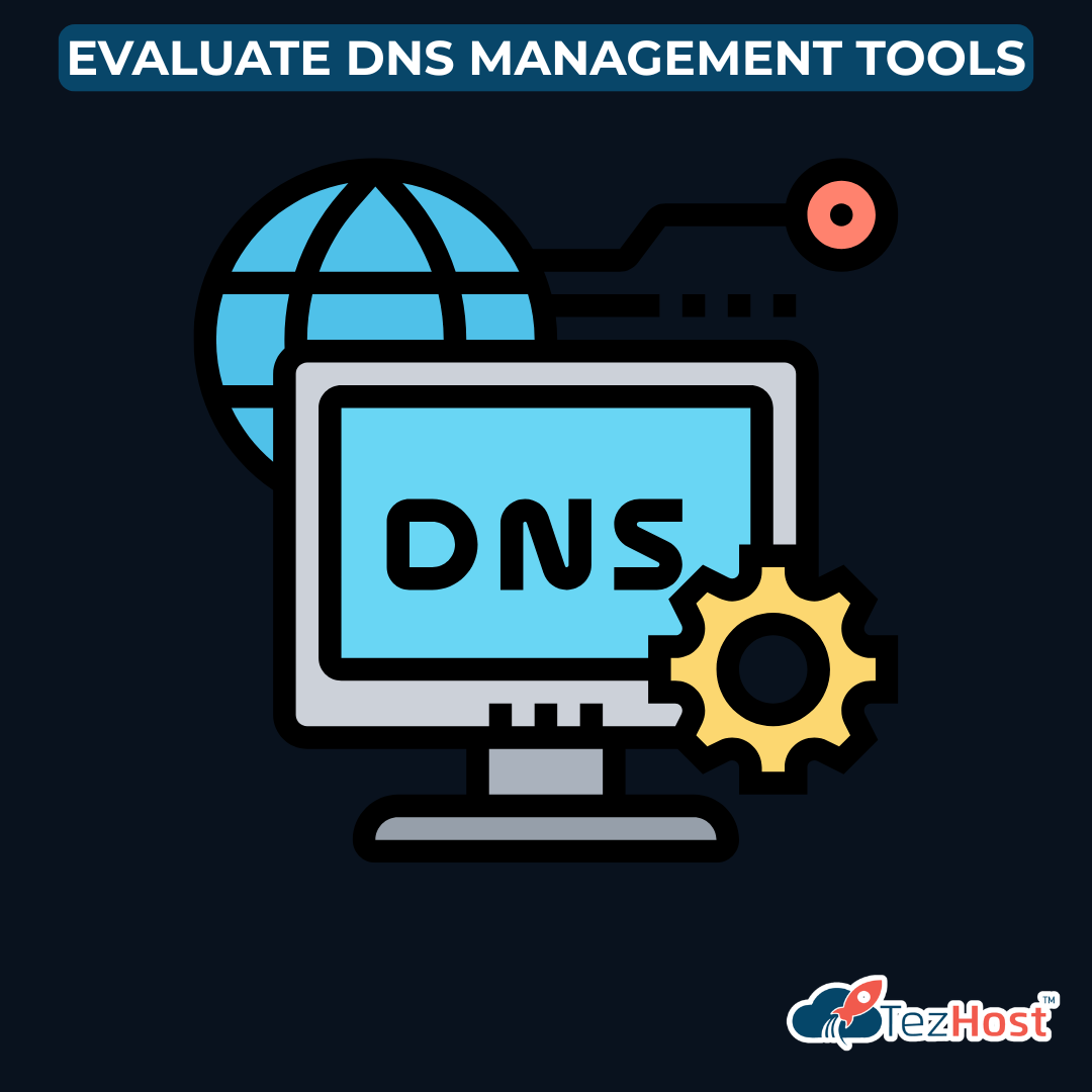 managing DNS records for a registered domain