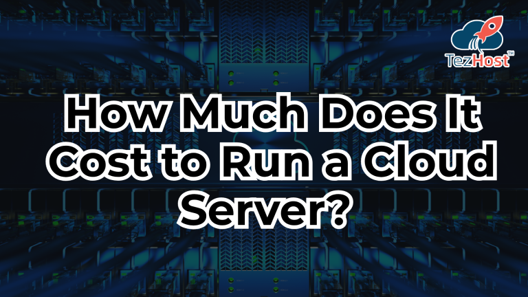 Cloud server total cost