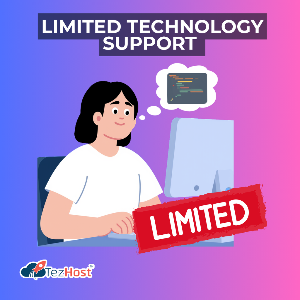 Limited Technology Support and Outdated Hosting Environments