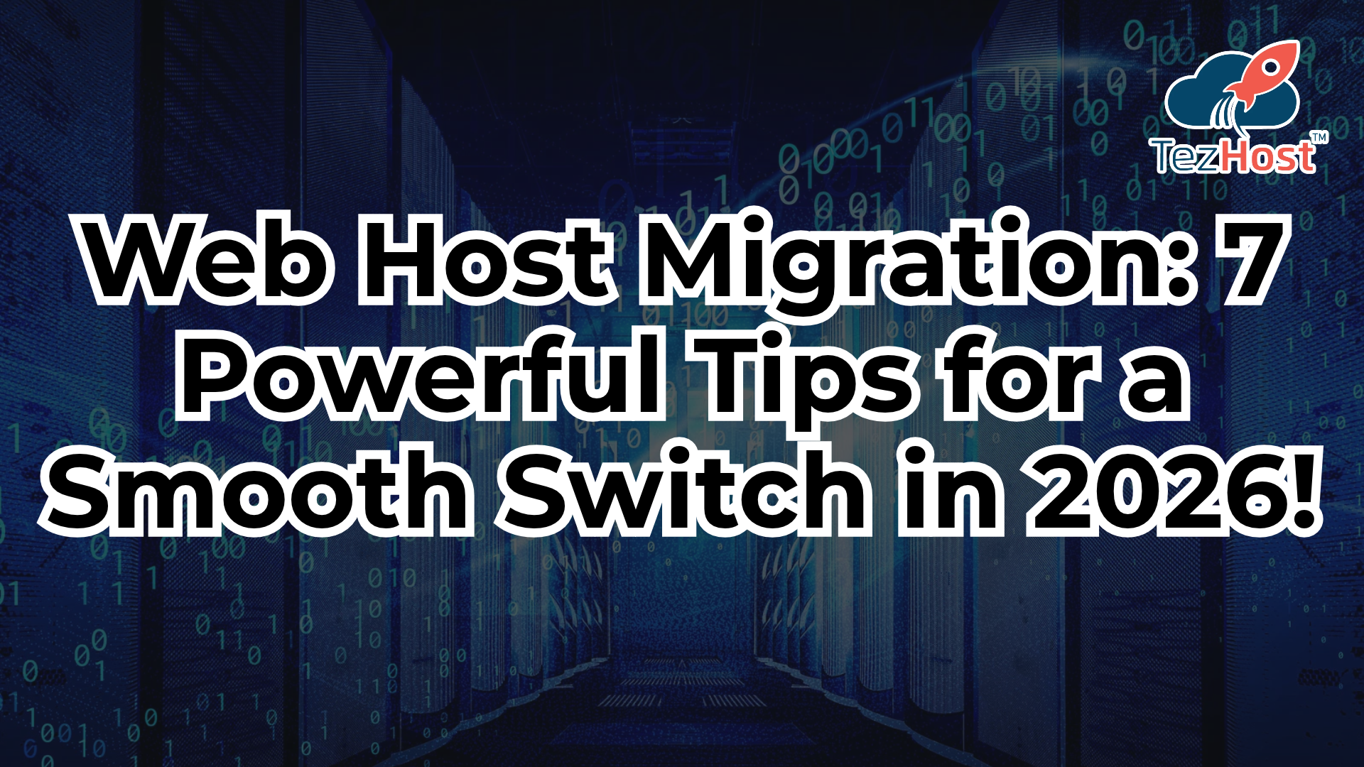 Web host migration showing a website moving safely between hosting servers