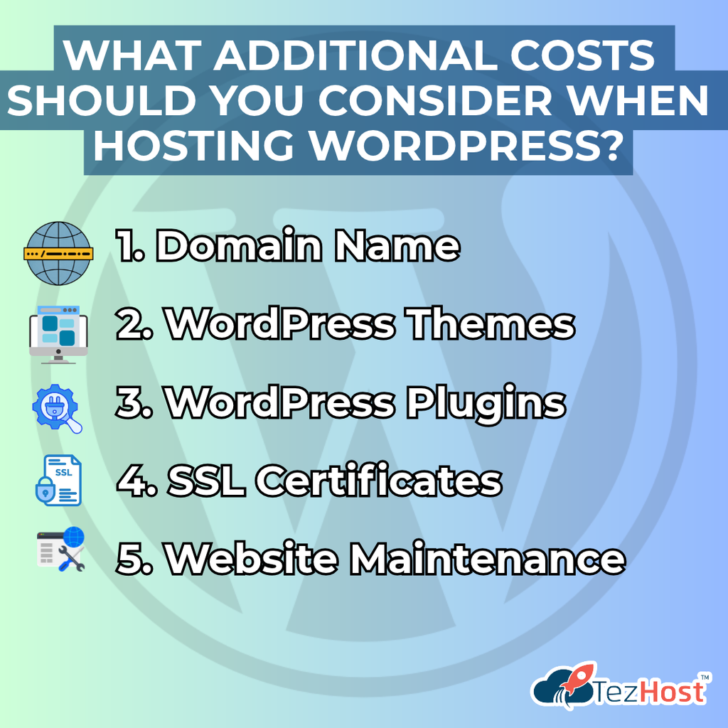 What Additional Costs Should You Consider When Hosting WordPress?