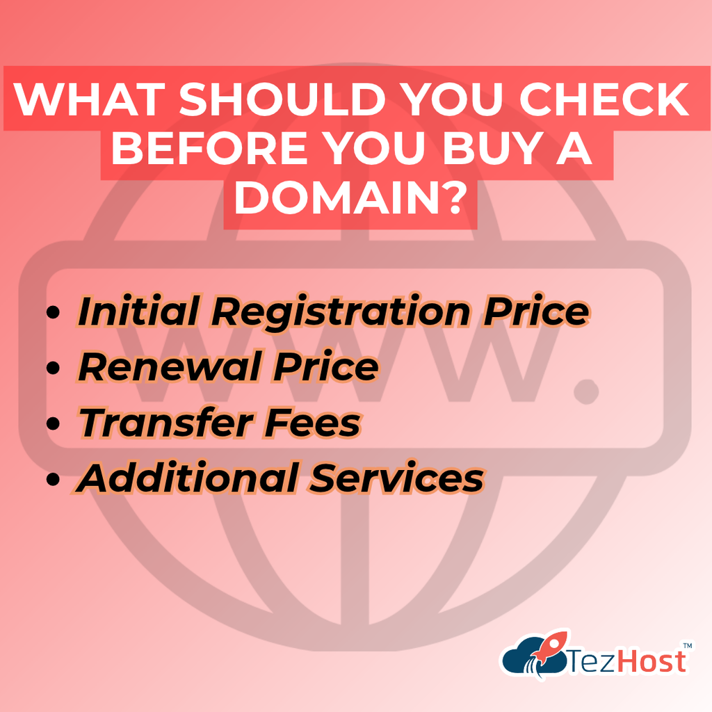 What Should You Check before you buy a domain?