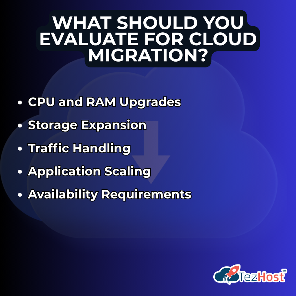 steps in a cloud migration checklist for businesses