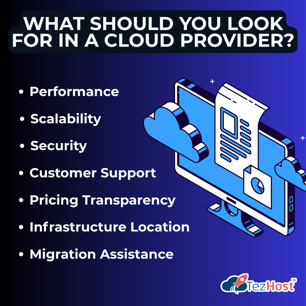 What Should You Look for in a Cloud Provider?