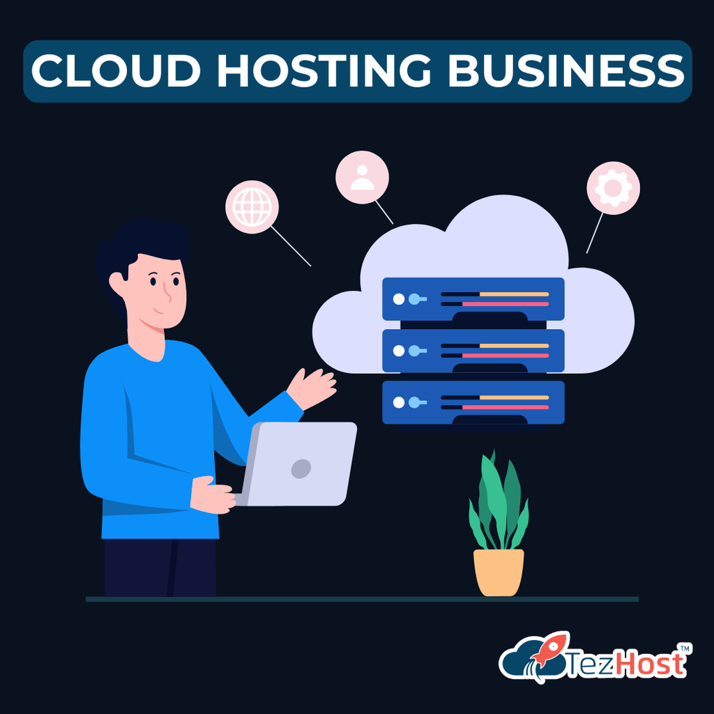 how reseller hosting works for a cloud hosting business