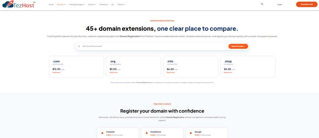 Register Your Business Domain