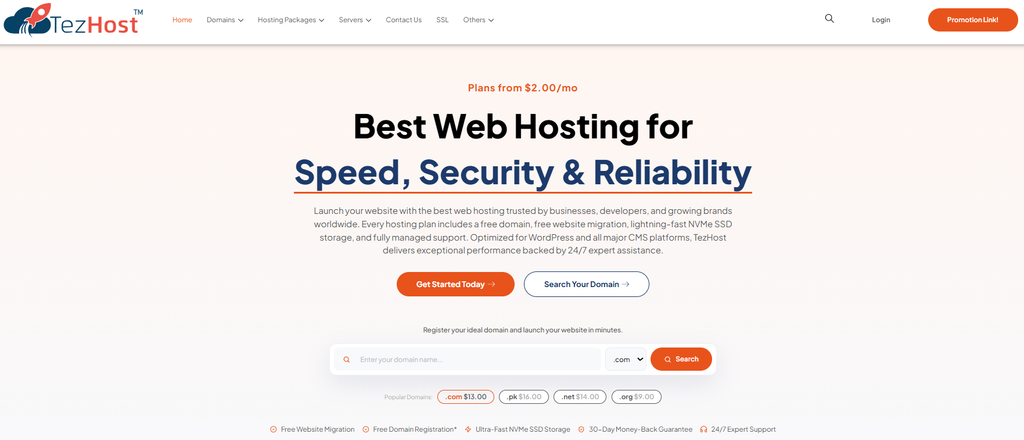 Register with TezHost