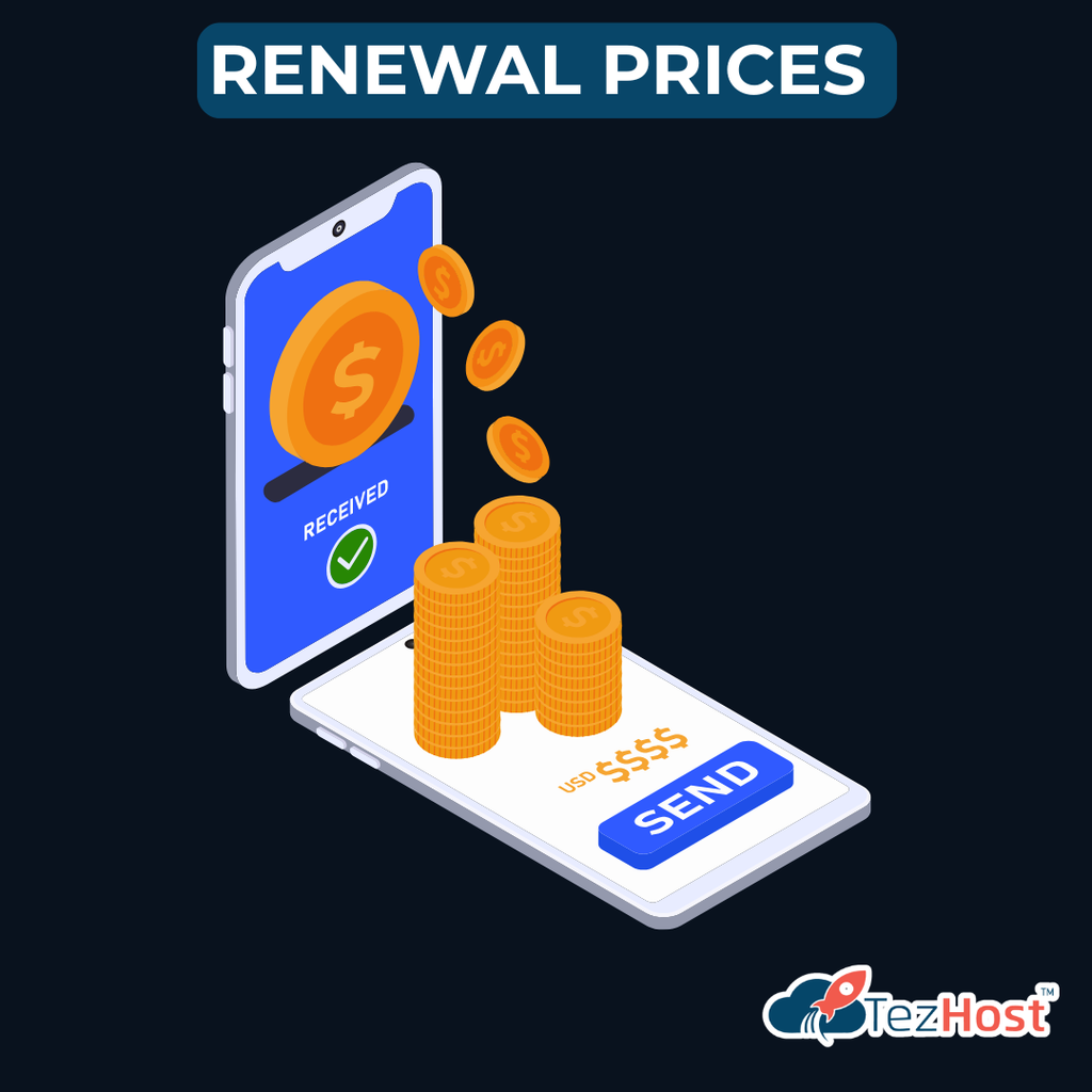 web hosting pricing and renewal costs